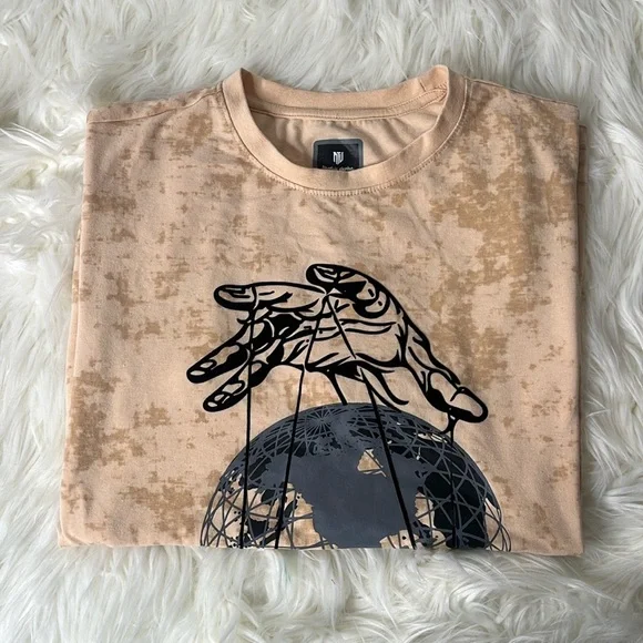 GOD’s Plan Active Denim T-Shirt Large - Picture 2 of 3